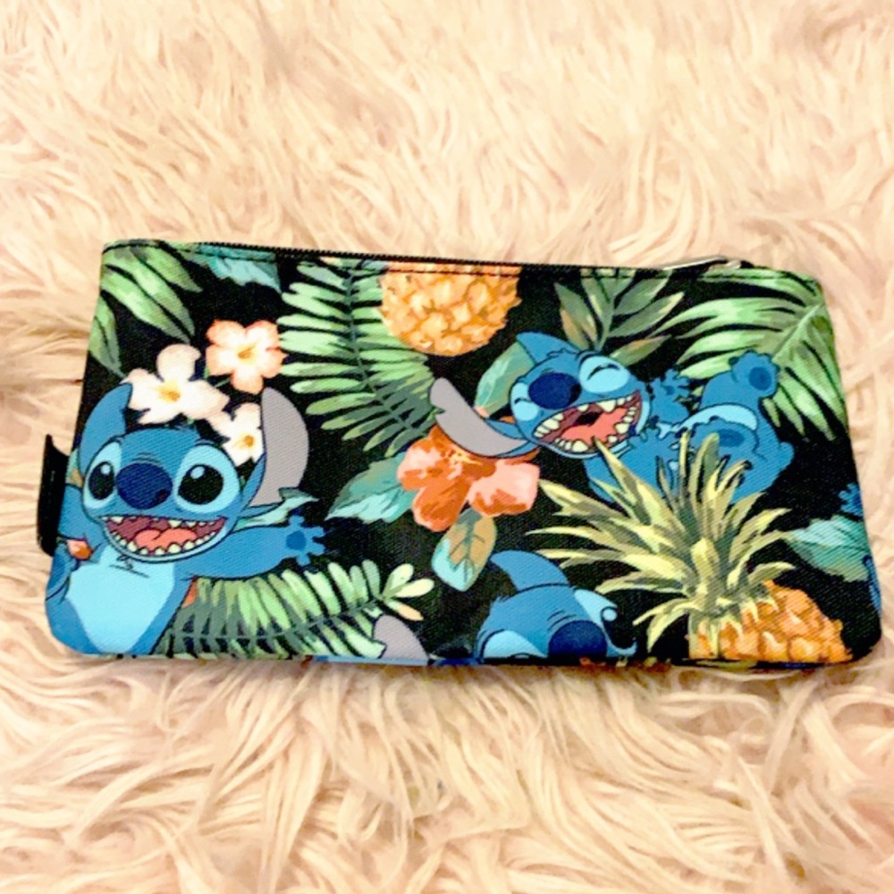 Loungefly Stitch Tropical pineapple Backpack Set - Picture 3 of 5